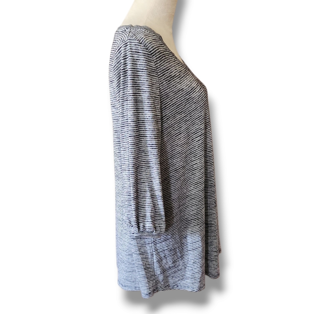 Isabel Maternity Striped Relaxed Top - Picture 3 of 4